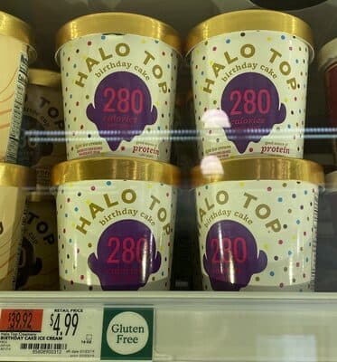 Birthday Cake Light Ice Cream