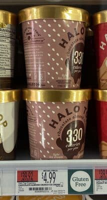 Chocolate Almond Crunch Light Ice Cream