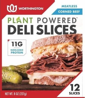 Corned Beef Meatless Deli Slices