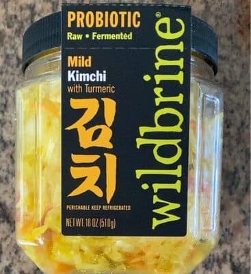 Mild Kimchi with Turmeric