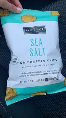 Sea Salt Pea Protein Chips