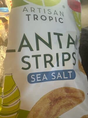 Plantain Strips Sea Salt