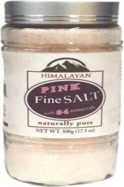 Home kitchen seasoning food spice storage fine pink salt