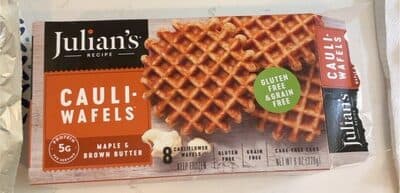 Maple & Brown Butter Cauliflower Wafels