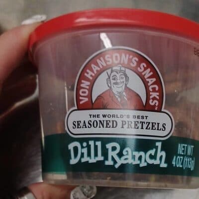 Dill ranch seasoned pretzels