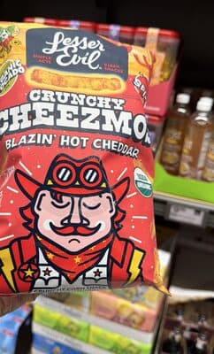 Crunchy Cheezmos Blazin' Hot Cheddar