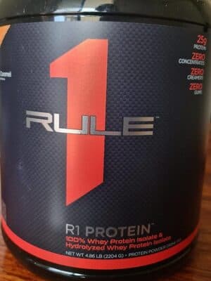 R1 Protein Whey Lightly Salted Caramel