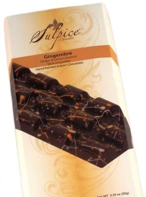 Sulpice Chocolate, Dark Chocolate, Ginger & Lemon Essence