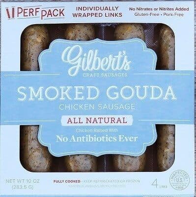 Smoked Gouda Chicken Sausage