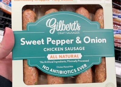 Denver Recipe with Green Pepper & Onion Chicken Sausage