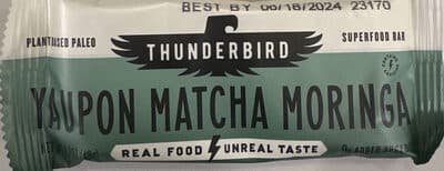 Yaupon Matcha Moringa Superfood Bar