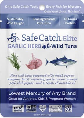 Garlic Herb Elite Wild Tuna