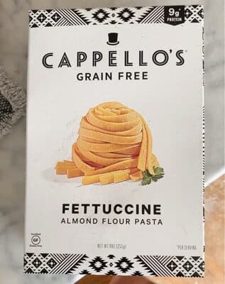 Grain Free Almond Flour Pasta, Fettuccine