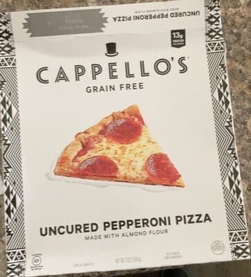 Uncured Pepperoni Grain Free Pizza