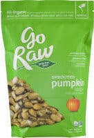 Go Raw, Sprouted Pumpkin Seeds With Celtic Sea Salt