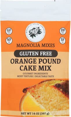 Gluten Free Orange Pound Cake Mixes