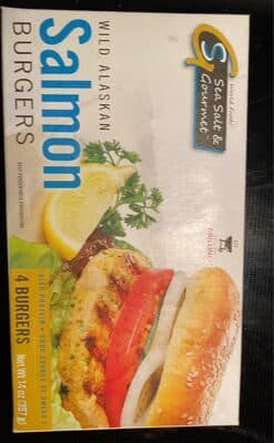 Wild Alaskan Salmon Burgers