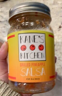 Grilled Pineapple salsa