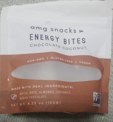 Energy Bites Chocolate Coconut