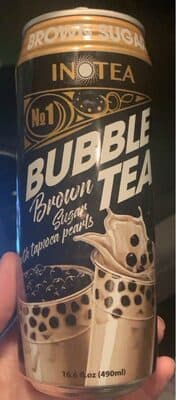 Brown Sugar With Tapioca Pearls Bubble Tea