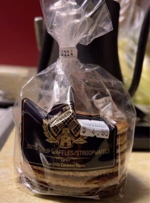 Caramel Flavor Dutch Syrup Waffles/Stroopwafels