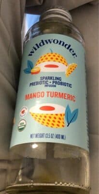 Mango Turmeric + Prebiotic & Probiotic Sparkling Superherb Infusion