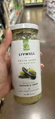 Pasta Sauce Sicilian Zucchini & Lemon