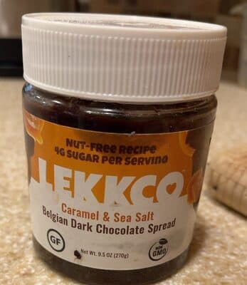 Caramel & Sea Salt Belgian Dark Chocolate Spread
