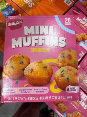 Mini Muffins Sprinkles