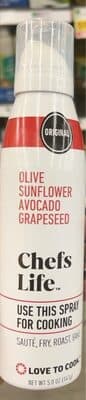 Chef’s life cooking spray
