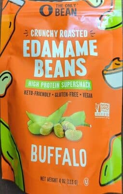 The only bean crunchy roasted edamame beans buffalo