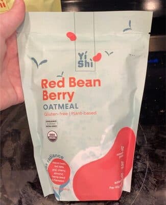 Red Bean Berry Oatmeal