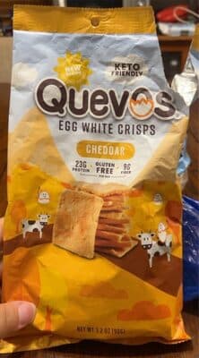 Egg White Crisps - Cheddar