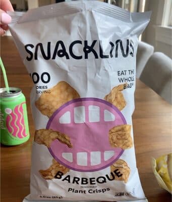 Snacklins Barbeque Seasoned Plant Crisps
