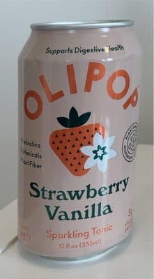 Strawberry Vanilla Sparkling Tonic
