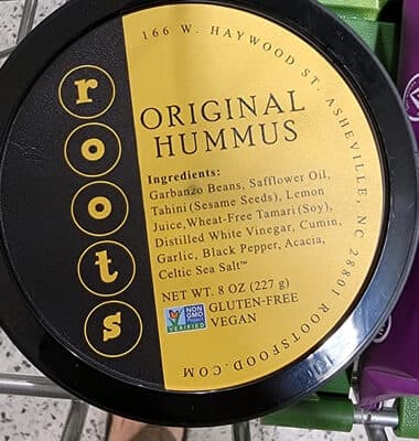 ROOTS, ORIGINAL HUMMUS