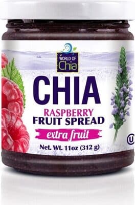 Raspberry Extra Fruit Spread Chia