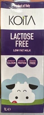 Lactose free milk