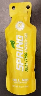 Spring real food energy gel