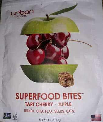 Superfood Bites, Tart Cherry, Apple