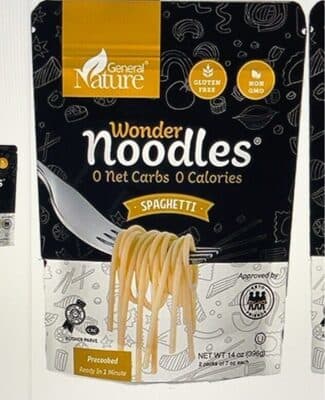 Wonder noodles spaghetti