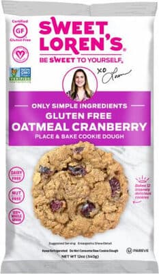 Oatmeal Cranberry Cookie Dough