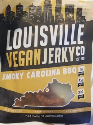 Louisville Vegan Jerky Co, Reuben's Smokey Carolina BBQ