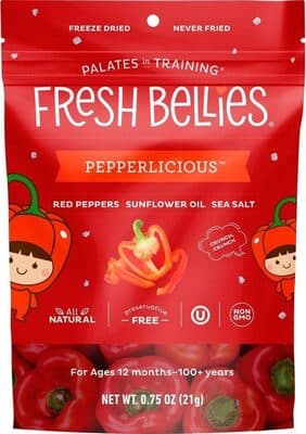 Red peppers sunflower oil & sea salt baby food snacks