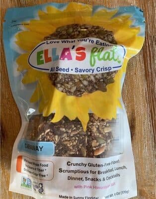 Ella's Flats Caraway Savory Crisps