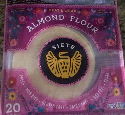 Almond flower tortillas