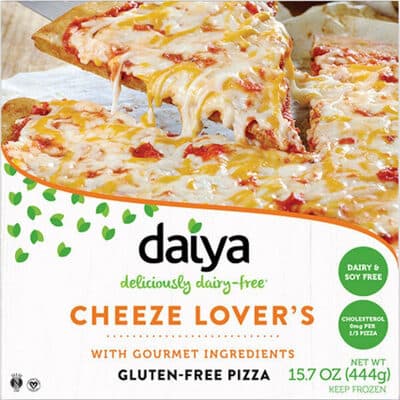 Cheeze Lover's With Mozzarella & Cheddar Style Shreds Thin Crust Gluten-Free Pizza