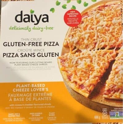 Plant-Based Cheeze Lovers Gluten-Free Pizza