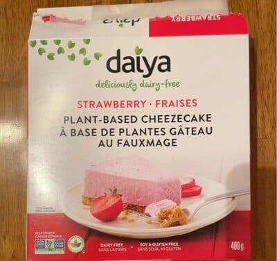 Base De Plantes Gâteau Au Fauxmage (Fraises)