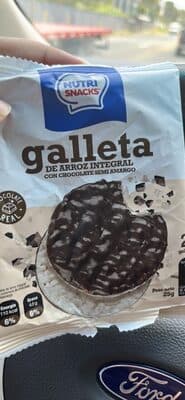 Galleta Arroz Integral Con Chocolate